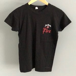 Black Jim Beam Fire shirt!